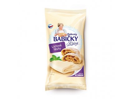 Listové těsto Dobroty babičky Kláry 3 plátky 36 x 400 g