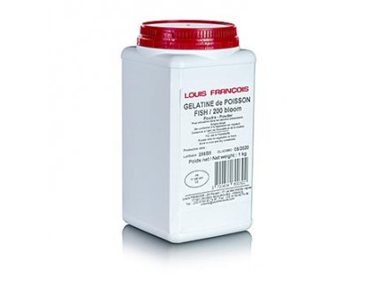 Fisch Gelatine Pulver, 1 kg, 200 Bloom, Louis Francois, 1 kg