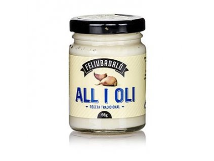 Allioli Salsa Creme, Knoblauchcreme mit Pflanzenöl, hell, 95g, 95g