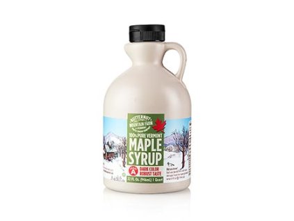 Javorový sirup - tmavý, silný, Vermont, 946 ml