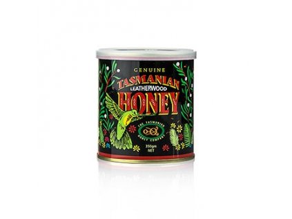 Breitsamer med leaatherwood, krémový med, Tasmanie, 350g