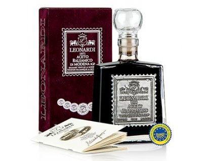 Leonardi - Aceto Balsamico IGP, Velluto Bordeaux, 15 Jahre, 250 ml
