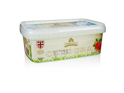 English Clotted Cream (feste Creme), 55% Fett, 1kg, Devon, 1 kg