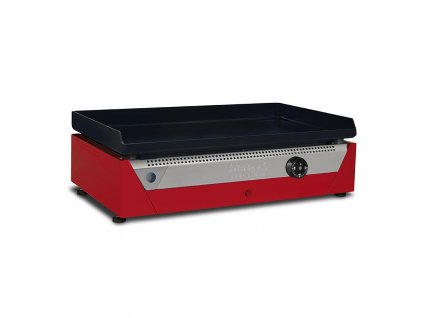 Plancha Bräter, Rainbow Rot, 51x30cm, 2,4KW Elektrisch  (Simogas), 1 St