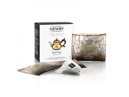 Newby čaj earl grey, černý čaj, 37,5g, 15 ks