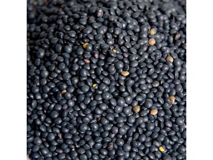 Čočka, Beluga, černá, 1 kg