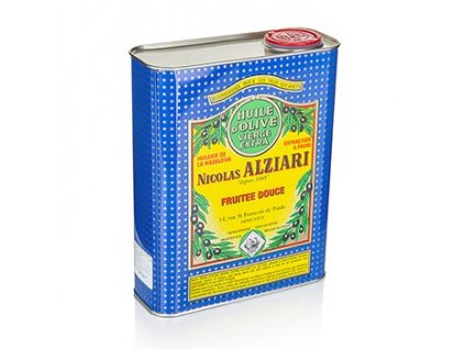 Olivenöl Extra Vierge, Fruité Douce, mild, Alziari, 2 l