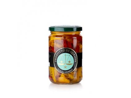 Gegrillte Paprika, eingelegt, 280g (Atg. 179g), La Bilancia, 280g
