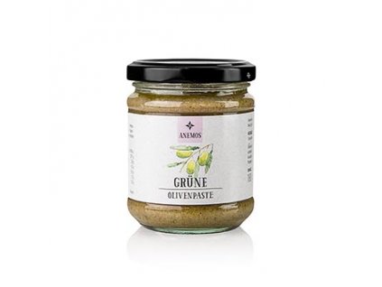 ANEMOS Grüne Oliven-Paste (Tapenade), 180g, 180g