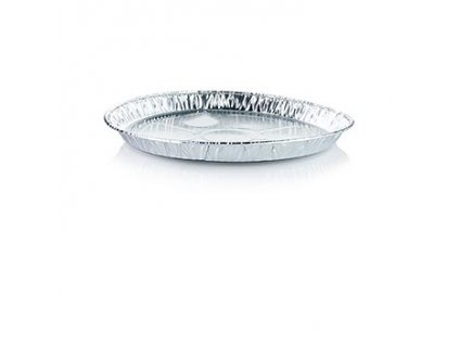 Aluschalen Einweg, Rund O 27cm, 2,2cm Hoch, 5 Stück