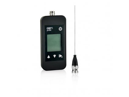 Chef´s Probe - Teflonový teploměr s digitálním displejem, penetrační sonda, 1,5 mm, černý, 1 kus