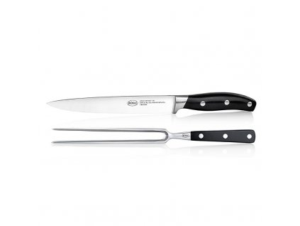 Rösle, sada, vidlička na maso (16 cm) a nůž (18 cm), 2 ks.