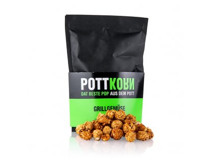 Pottkorn - grilovaná zelenina, popcorn s BBQ uzenou paprikou, 80 g