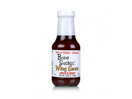 Bone Suckin´  česnekovo-medová omáčka na kuřecí křídla, 362ml