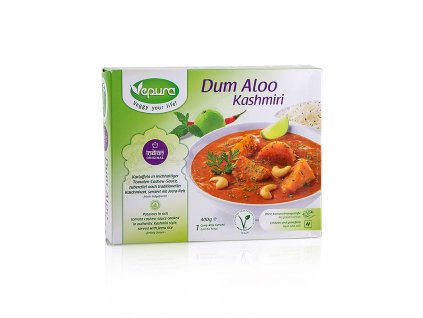 Dum Aloo Kashmiri - brambory v rajčatové - kešu omáčce s rýží jeera, TK, 400 g