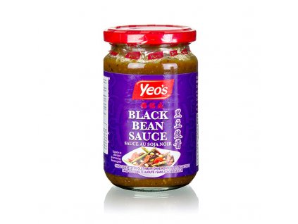 Black Bean Sauce - černá fazolová omáčka Yeos, 270 g