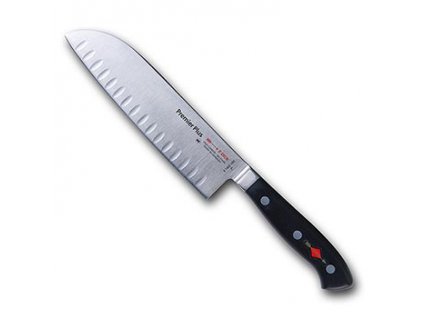 Serie Premier Plus Santoku Messer mit Kullenschliff, 18cm, DICK
