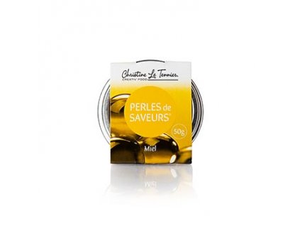 Ochucený kaviár "medový", perlička 5mm, Les Perles, 50g