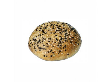 Bulka se semínky maxi hamburger ø 12 cm 40 x 120 g