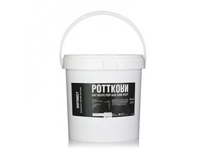 Pottkorn - GinTonic?, Popcorn mit Butterkaramell, Wacholder & Limette