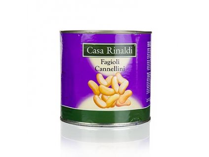 Cannellini Bohnen, weiß & klein, 2,5kg Dose