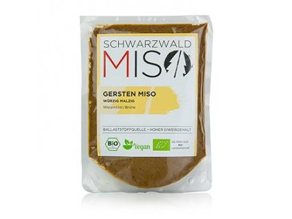 Gersten Miso, würzig malzig, Schwarzwald Miso, BIO
