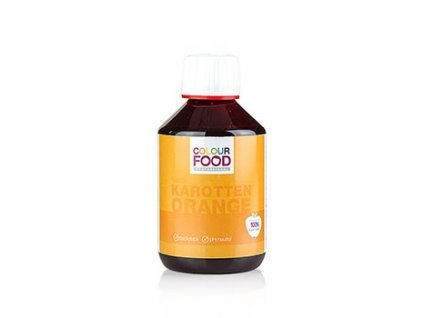 Colour Food - potravinářské barvivo, oranžové (Karotten Orange) tekuté, veganské 250g