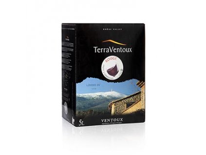 Ventoux, suché, 13 % vol., box, Terravantoux, 5 l
