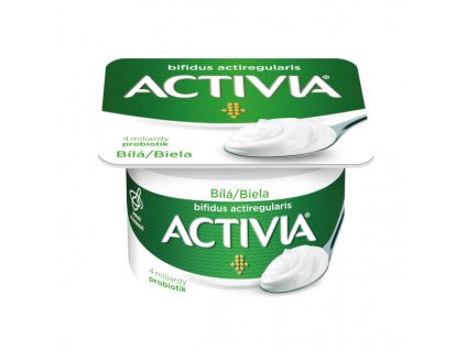 Activia bílá Danone