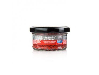 Sleďové perličky, červený ( kaviár / kuličky ), 50 g