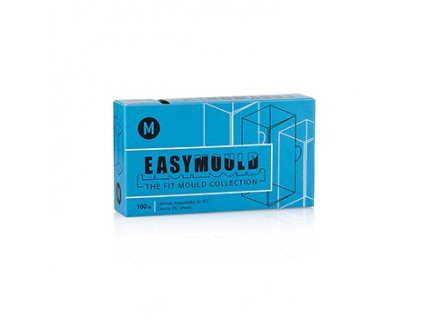 Easymould Cuadrado fólie, čtvercové, ø2x2x6cm, 100% Chef (60/0008), 100 ks