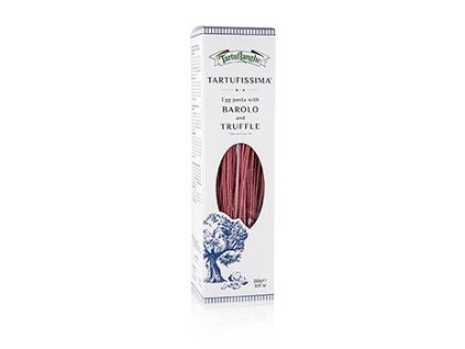Lanýžové nudle Barolo (červené víno), s 3% letního lanýže, 250 g, Tartuflanghe