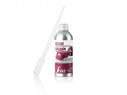 Sosa, potravinářské barvivo - karmínová červeň, přírodní, tekutá, rozpustná v tucích (59400208), 100 g