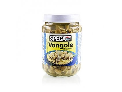 Vongole mušle, přírodní, Speca, 130 g