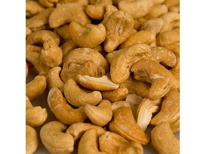 Kešu jádra, celá, pražená, solená, 1 kg