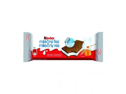 Kinder mléčný řez