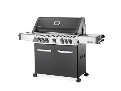 Napoleon plynový gril Prestige 665, kouřově šedý, 6 hořáků + SIZZLEZONE + grilovací souprava, 1 ks