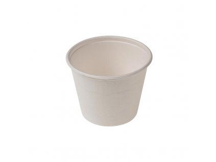 Jednorázová přírodní mistička Naturesse na polévku take away, 425 ml, Ø 11 x 8,5 cm, cukrová třtina, 50 ks