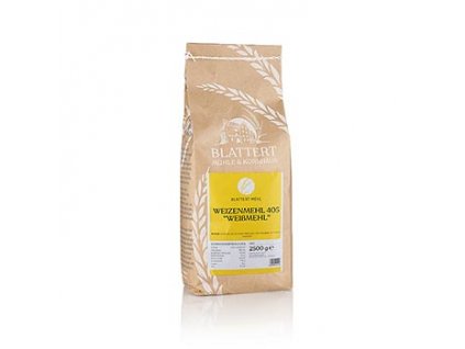Mouka Typ 405, pšeničná mouka, "bílá mouka", Blattert - Mühle, 2,5 kg