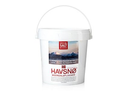 HAVSNØ - vločky mořské soli,North Sea Salt Works (Norsko), 650 g