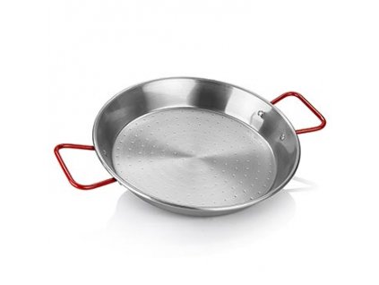 Pánev Viva Espana Paella, červené rukojeti, 40 cm, de Buyer (5026.40N), 1 ks