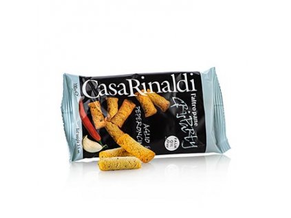 Grisparty - Mini Grissini snacks s česnek & chilli, Casa Rinaldi, 100 g