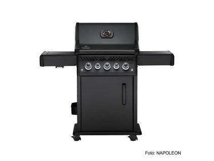 Plynový gril Phantom Rogue SE 425, matný černý, nerezové rošty 3 hořáky + SZ, Napoleon, 1 ks