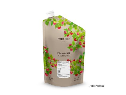 Ponthier malinové pyré, s cukrem, 2,5 kg
