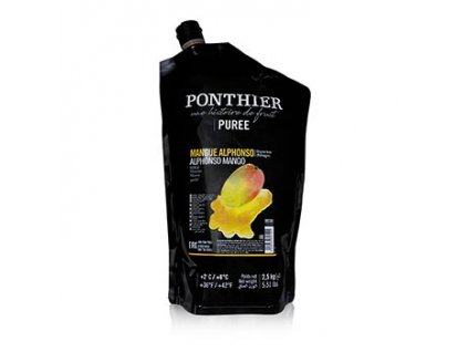 Ponthier pyré mango, s cukrem, 2,5 kg