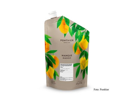 Ponthier pyré mango, s cukrem, 2,5 kg