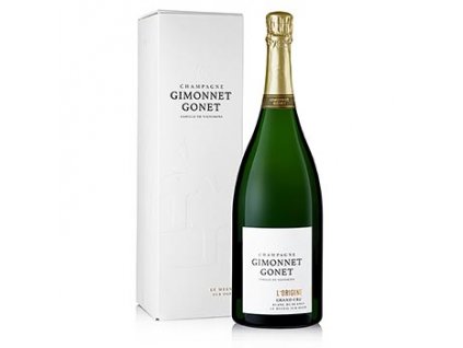 Champagner Gimonnet Gonet l´Origine Blanc de Blanc Grand Cru brut, Magnum, 1,5 l