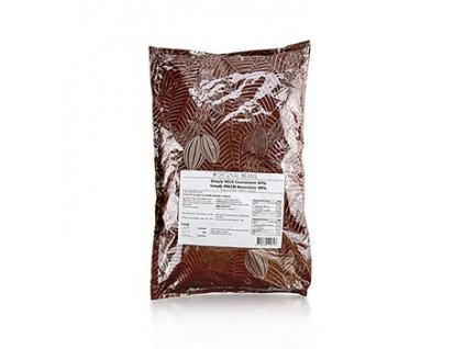Couverture Simply Milk 40% kakaa, plnotučné mléko, čokoládové pecky, Original Beans, 2 kg