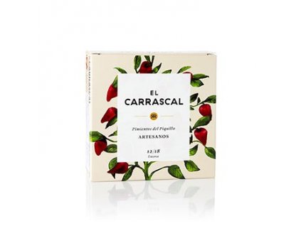 Pimiento Piquillo - Piquillo papričky ve vlastní šťávě / 18/12, El Carrascal, 225 g