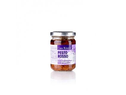 Pesto Rosso, rajčatové pesto se slunečnicovým olejem, Casa Rinaldi, 130 g